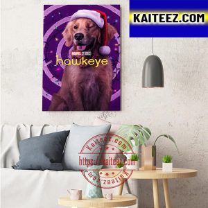 Lucky The Pizza Dog In Hawkeye Of Marvel Studios Original Series Art Decor Poster Canvas