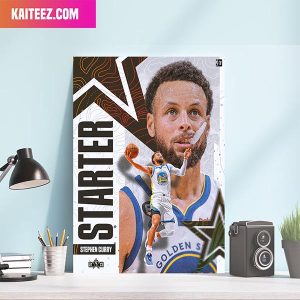 Make It Nine Appearances For Stephen Curry Golden State Warriors Canvas-Poster