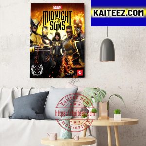 Marvel Midnight Suns Is Strategy Simulation Game Of The Year At The DICE Awards Art Decor Poster Canvas