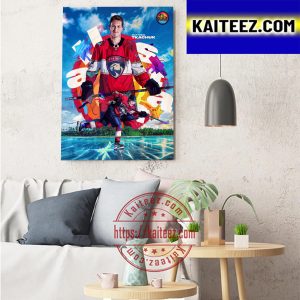 Matthew Tkachuk 2023 NHL All Star For Florida Panthers Art Decor Poster Canvas