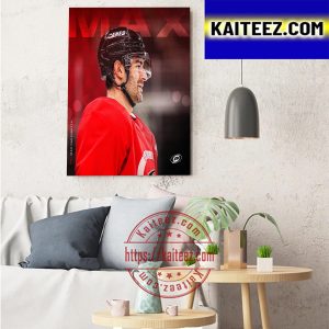 Max Pacioretty Debut With Carolina Hurricanes In NHL Art Decor Poster Canvas
