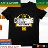 Michigan Football 2022 Big Ten Champions T-shirt