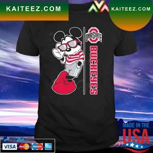 Mickey Mouse Disney X Ohio State Buckeyes T-shirt