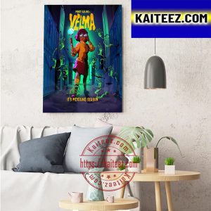 Mindy Kaling Is Velma Its Meddling Season Art Decor Poster Canvas