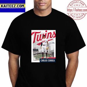 Minnesota Twins Welcome Home Carlos Correa Vintage T-Shirt
