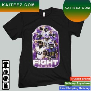 Minnesota Vikings Fight As One T-Shirt