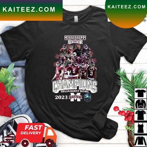 Mississippi State Bulldogs Reliaquest Bowl Champions 2023 T-Shirt