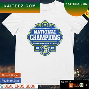 NCAA South Dakota State Jackrabbits 2022 football national champions T-shirt