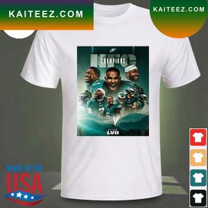 NFC champions philadelphia eagles super bowl LVII T-shirt