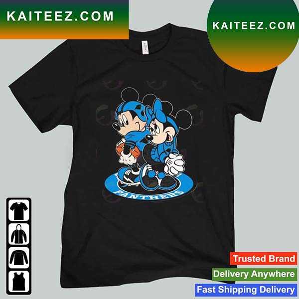 NFL New Orleans Saints Mickey Mouse And Minnie Mouse Shirt