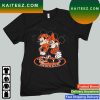 NFL Chicago Bears Mickey Mouse And Minnie Mouse T-Shirt