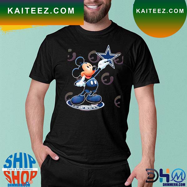 NFL Dallas Cowboys Mickey T-Shirt - Kaiteez