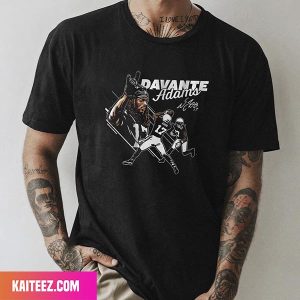 NFL Davante Adams Signature For Las Vegas Raiders Fan Style T-Shirt