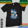 NFL Detroit Lions Mickey Mouse And Minnie Mouse T-Shirt
