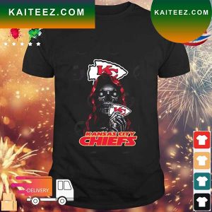 NFL Kansas City Chiefs Skull T-shirt