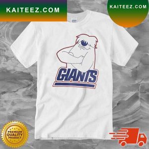 NFL New York Giants Hugo The Abominable Snowman T-shirt