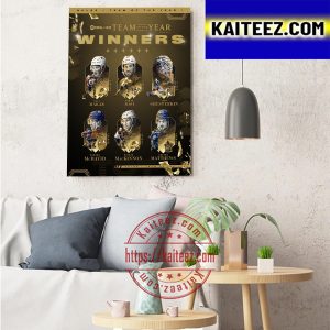 NHL 23 Team Of The Year Winners Art Decor Poster Canvas