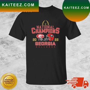 National Champions 2022 Georgia Bulldogs T-shirt