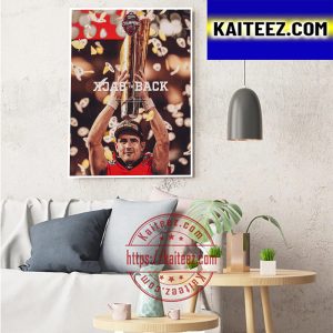 National Champions Are Georgia Football Back To Back 2021 2022 Art Decor Poster Canvas