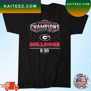 National Champions Georgia Bulldogs 2023 National Championship Los Angeles T-shirt