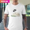Nike Dunk High Burgundy Crush Style T-Shirt