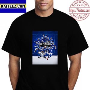 New York Giants Are We Are In The Playoffs Vintage T-Shirt