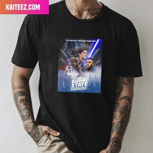 New York Giants There Is A Great Disturbance In The Playoffs New York The Empire State Strikes Back Style T-Shirt