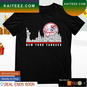 New York Yankees players name city T-shirt