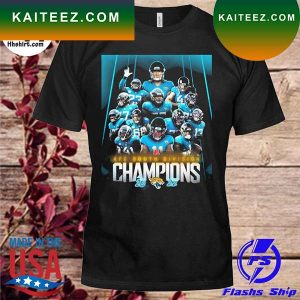 Nfl Jacksonville Jaguars 2022 afc south champions T-shirt