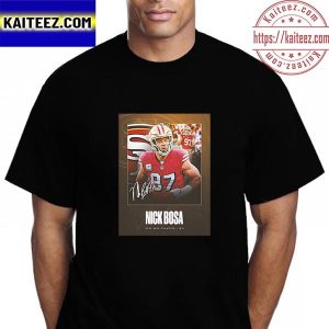 Nick Bosa 2022 Sack Champion San Francisco 49ers NFL Vintage T-Shirt