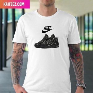 Nike Air More Uptempo OG Black White Style T-Shirt