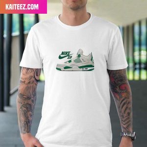 Nike SB x Air Jordan 4 Pine Green Releasing March 20th Style T-Shirt