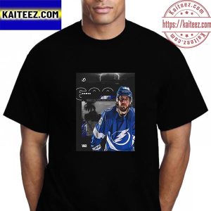 Nikita Kucherov 600 Career NHL Games With Tampa Bay Lightning Vintage T-shirt