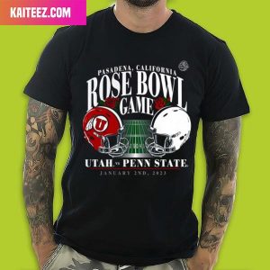 Nittany Lions vs Utah Utes Fanatics Branded 2023 Penn State Rose Bowl Style T-Shirt