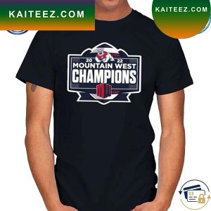 Official Fresno State Football 2022 Mountain West Champions T-Shirt