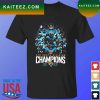 Official Jacksonville Jaguars AFC south division champions 2023 T-shirt