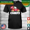 Official Kansas City Chiefs vs Philadelphia Eagles Super Bowl LVII Matchup poster T-shirt