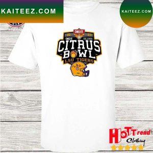 Official LSU Tigers 2023 Cheez It Orlando Citrus Bowl T-Shirt