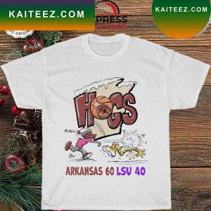 Official LUS 40 Arkansas 60 Hogs payback 2023 T-shirt