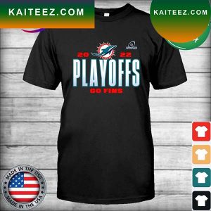 Official Miami Dolphins 2022 NFL Playoffs Our Time T-Shirt