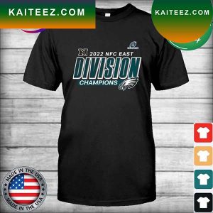 Official Philadelphia Eagles 2022 NFC East Division Champions T-shirt