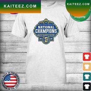 Official South Dakota State Jackrabbits 2022 FCS Football National Champions T-Shirt
