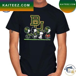 Official The Baylor Bears NCAA Snoopy The Peanuts Cheer 2023 T-Shirt