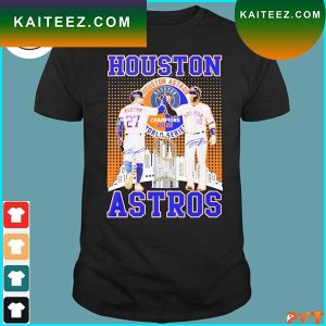 Official Houston Astros world series champions 2022 altuve signatures T-shirt