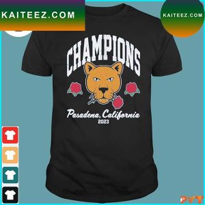 Official pasadena California champions 2023 T-shirt