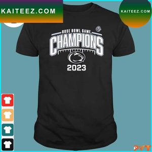 Official penn state nittany lions 2023 rose bowl champions T-shirt