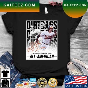 Oklahoma State Nolan McLean Dirtbags 2023 Collegiate Baseball Preseason All-American T-Shirt