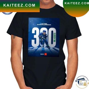Oliver Ekman-larsson 300 NHL Assists Signature T-Shirt