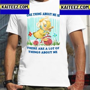 One Thing About Me Is There Are A Lot Of Things About Me Duck Vintage T-Shirt