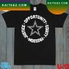 Opportunity Equity Freedom Justice Cleveland Football T-Shirt